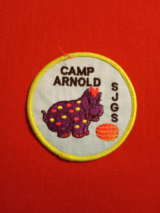 Girl Scouts Other - Camp Arnold SJGS embroidered patch applique